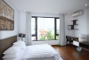 Beautiful and bright apartment for rent in the heart of Tay Ho district, Ha Noi